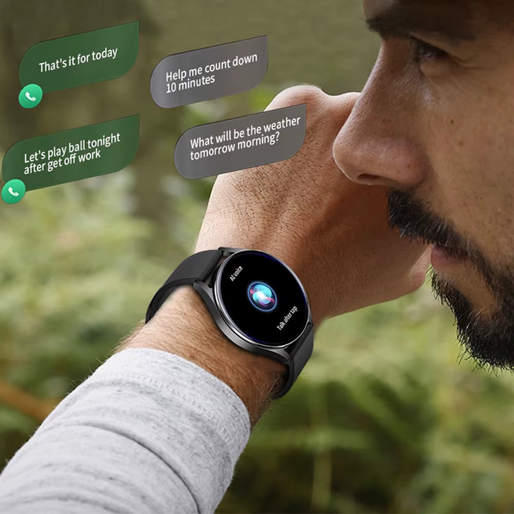 2025 New Bluetooth Call Smart Watches Pro 1.32” Inch 160*160 Custom Dials Sport Men and Woman Health Monitor Smartwatch for Man