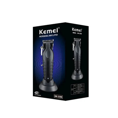 Professional Hair Clippers for Men Cord/Cordless Hair Cutting Kits Hair Beard Trimmer T Blade Barber Clippers KM-2296