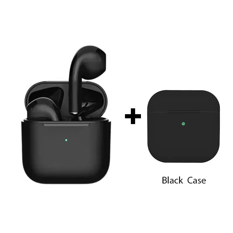 I4 True Wireless Earphones Dual Ear in Ear Headphones Ultra Long Standby Running Bass Sports Earburds Music Headset with Mic