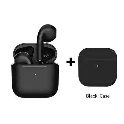 I4 True Wireless Earphones Dual Ear in Ear Headphones Ultra Long Standby Running Bass Sports Earburds Music Headset with Mic