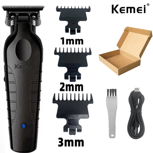 2299 Barber Cordless Hair Trimmer 0Mm Zero Gapped Carving Clipper Professional Electric Finish Cutting Machine
