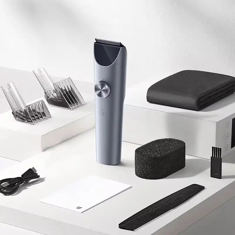 XIAOMI  Hair Clipper 2 Men Sideburns Electric Shaver Wireless Hair Cutting Trimmer Barber Cutter