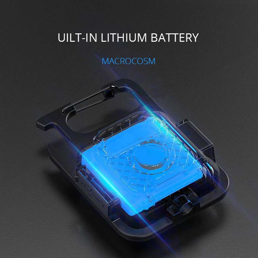 Super Bright Mini COB Keychain Portable Light Flashlight Charging Lamp Camping Lights with Magnet 4 Lighting Modes Forwork Light