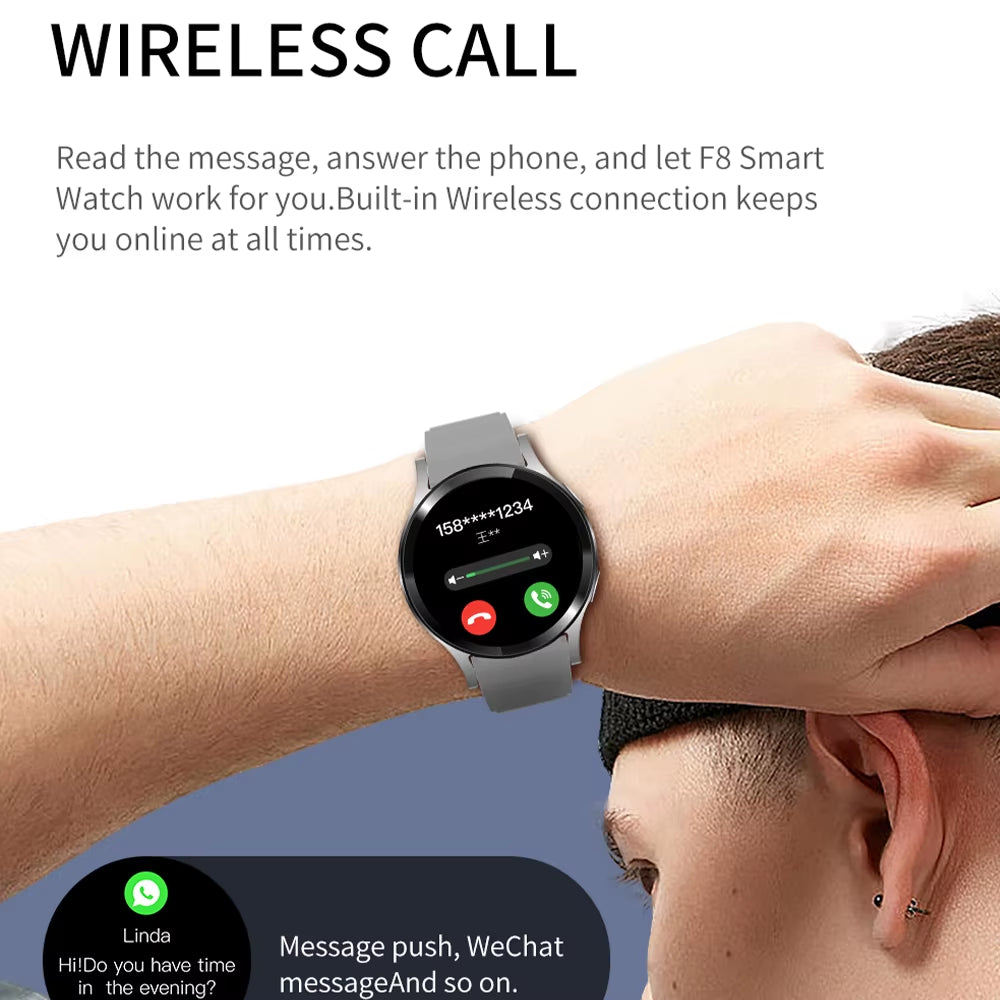 2025 New Bluetooth Call Smart Watches Pro 1.32” Inch 160*160 Custom Dials Sport Men and Woman Health Monitor Smartwatch for Man