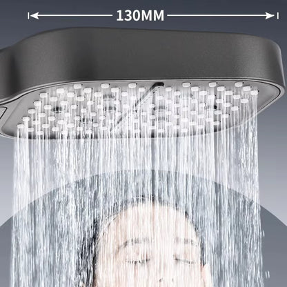 Large Shower Head 7 Modes Adjustable Shower Head Bathroom High-Pressure Water-Saving Shower Mixer Nozzles Bathroom Accessories