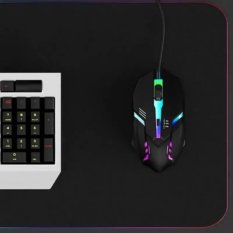 VIKEOFN Latest High Quality Ergonomic Design Gaming Mouse Desktop Computer Laptop USB Backlit Mouse Manufacturers Hot Sale