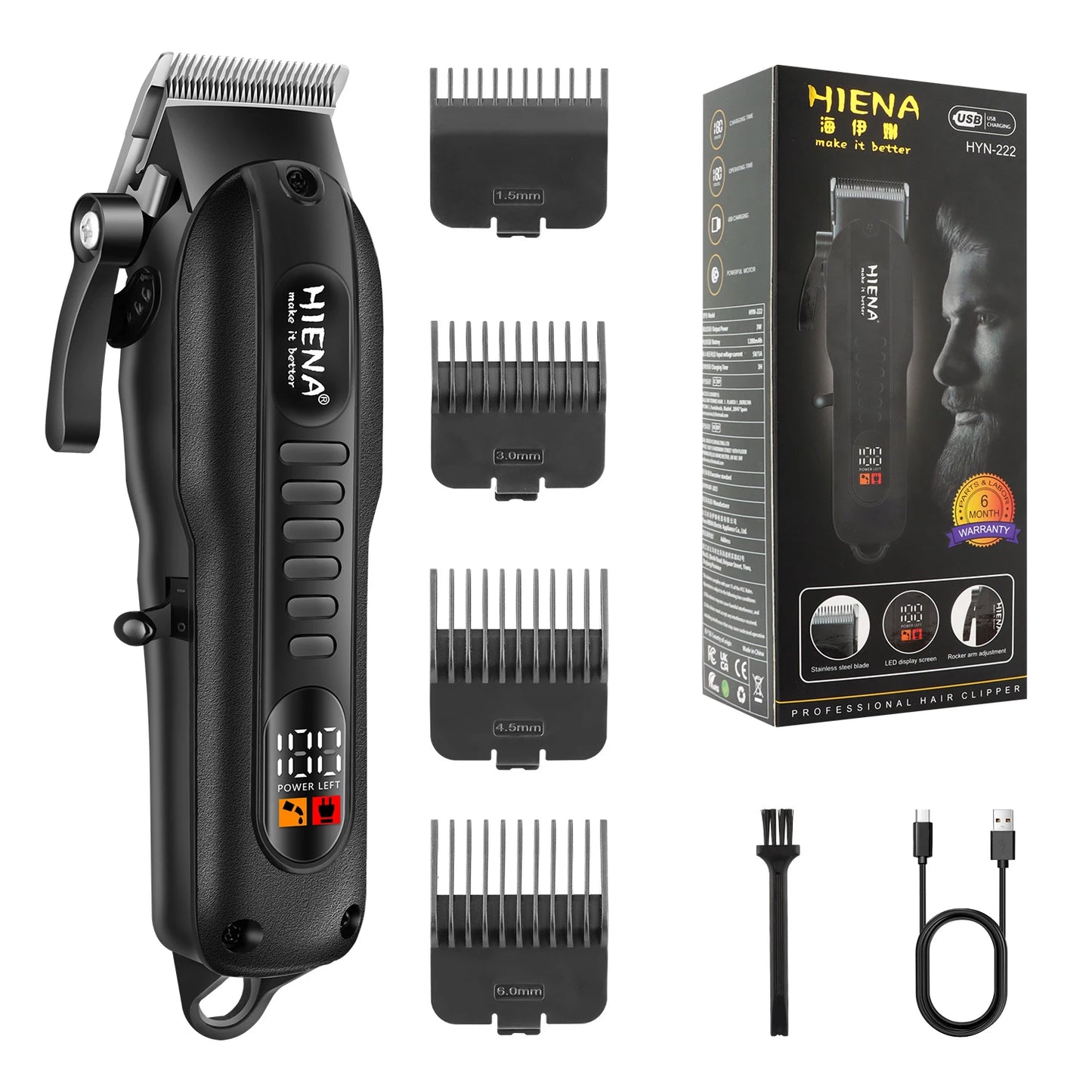 Hair Clipper Shaver Professional Electric Scissors Push Barber Shop Hair Trimmers Hair Cutting Machine Trimmer for Men